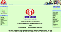 Desktop Screenshot of 3rsusedbooks.ca